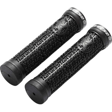 REVERSE COMPONENTS STAMP SINGLE Grips Lock-On Black 0